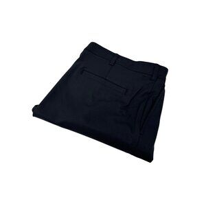 Ben Hogan Mens Golf Pants 36x30 Black Polyester Elastic Waist Machine Washable
